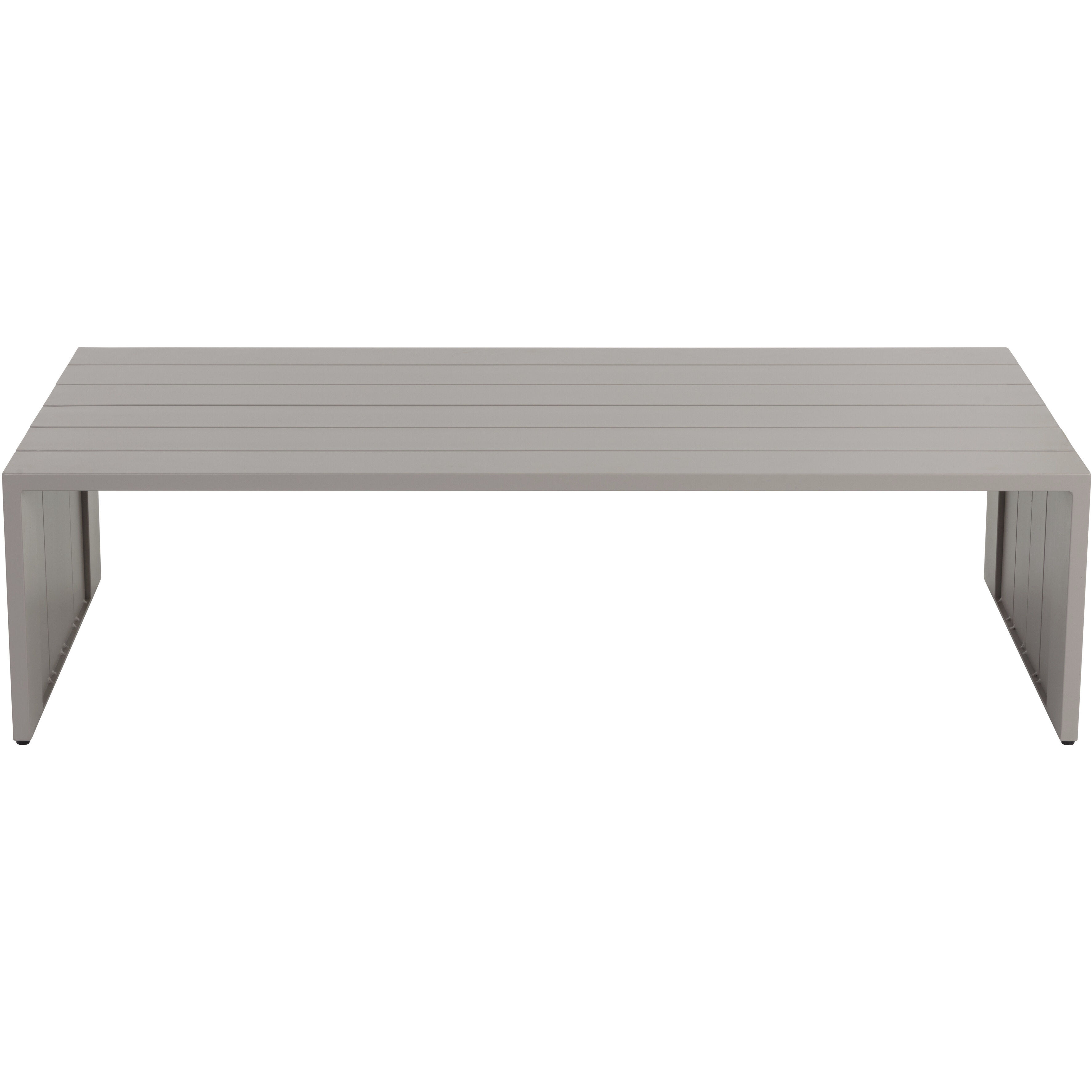 Verin 60 X 31.25 inch Greige Outdoor Coffee Table